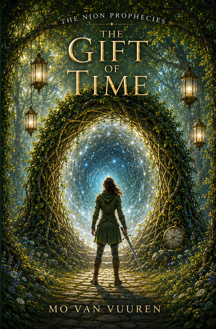 Kindle cover for Nion Prophecies: The Gift of Time