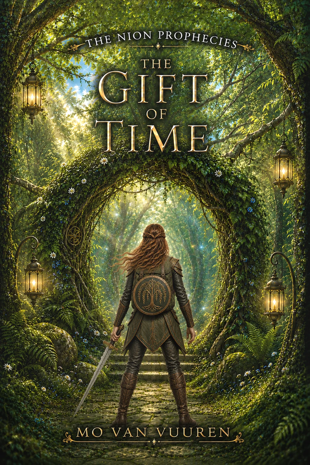 Kindle cover for Nion Prophecies: The Gift of Time
